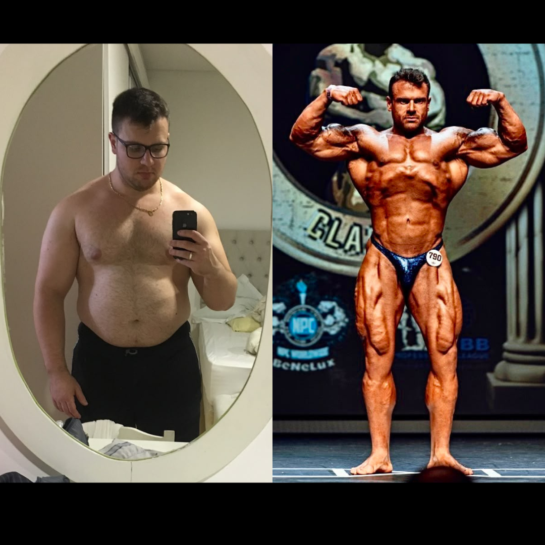 Diogo antes e depois